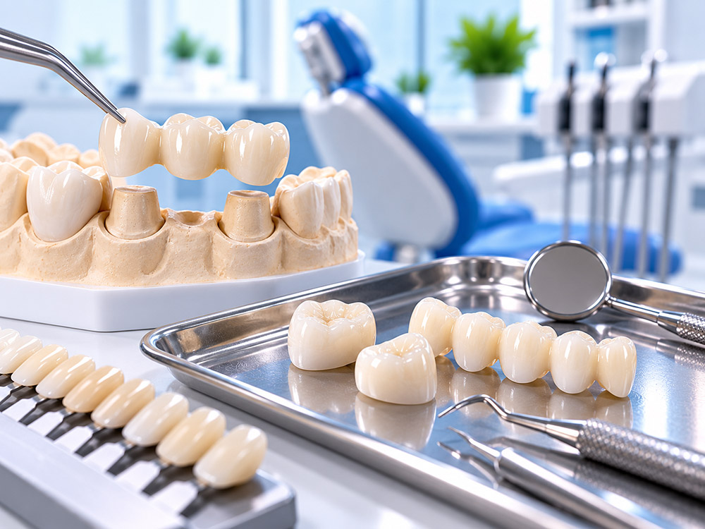 Crowns and Bridges at Happy Smile Dental Clinic