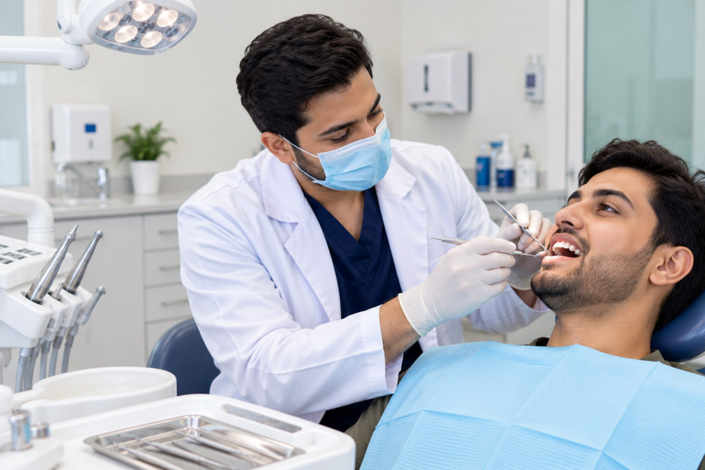 Scaling and Polishing at Happy Smile Dental Clinic, New Muwailah, Sharjah