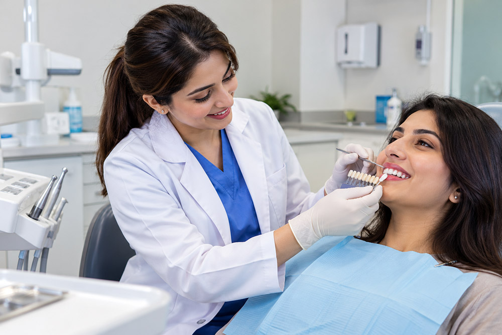 Veneers at Happy Smile Dental Clinic, New Muwailah, Sharjah